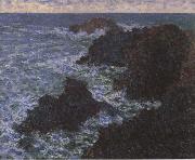 Claude Monet The Rocks of Belle-lle USA oil painting artist